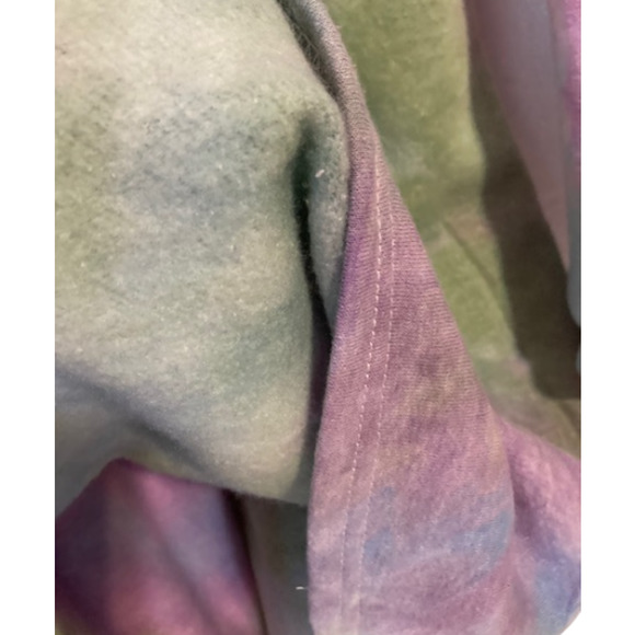 NEW Tie Dye Sweatshirt Dress - Angel Kiss - Size Large - Picture 5 of 7
